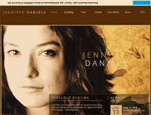 Tablet Screenshot of jenniferdaniels.com
